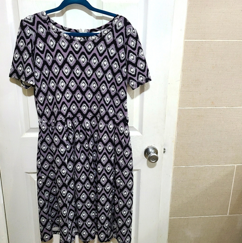 LulaRoe XL dress with pockets